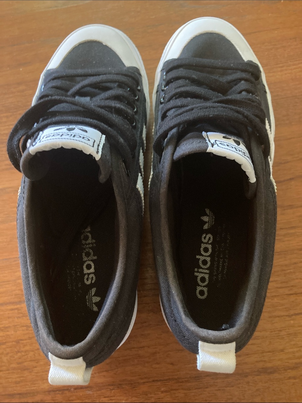 WOMENS ADIDAS NIZZA PLATFORM SIZE 9 EUC - Picture 5 of 7